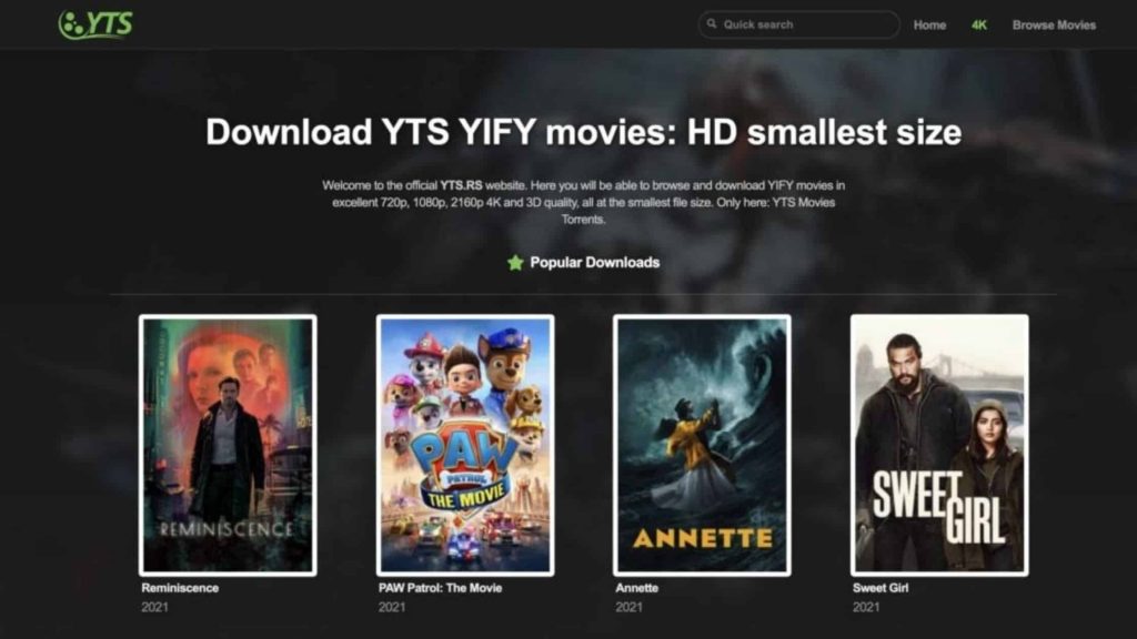 use vpn for yify mac